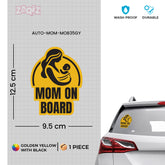 Elegant Mom on Board Sign for SUVs